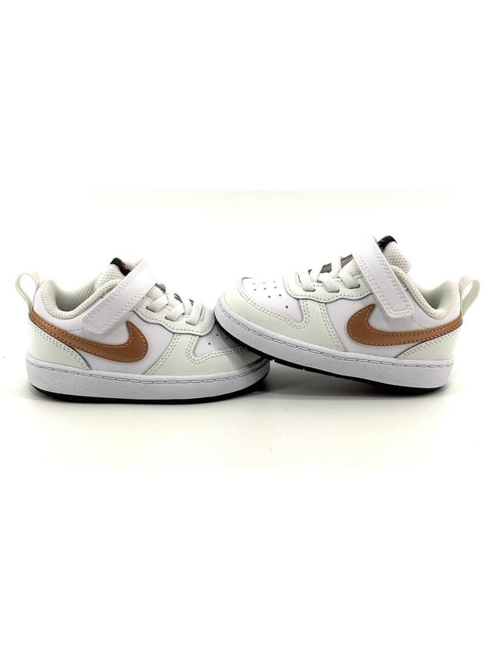 Nike Court Borough Low 2 TD 'White Metallic Red Bronze'